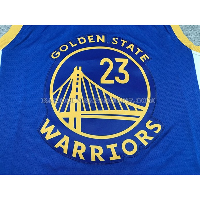 Maillot Golden State Warriors Draymond Green NO 23 Icon Bleu
